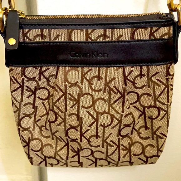 Calvin Klein Handbags - Calvin Klein Monogram Cross Over bag